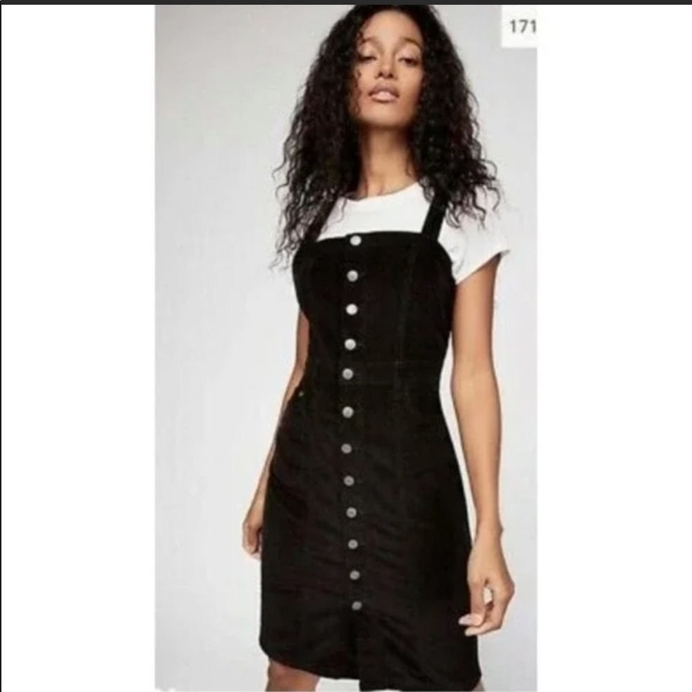 Free People Black Mini Dress